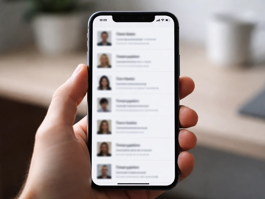 Phone screen showing multiple anonymous social profile cards with locations, for identity confirmation challenge